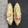พระรอดบนเหล็กไหล เม็ดพระธาตุ กรุดอยไซ