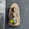พระลือหน้ายักษ์ เนื้อดินมีเม็ดพระธาตุ (มีกริ่ง) กรุดอยไซ