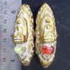 พระรอดบนเหล็กไหล เม็ดพระธาตุ กรุดอยไซ