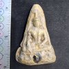 พระดอยไซหลังพระยอดขุนพลเนื้อชิน เม็ดพระธาตุ กรุดอยไซ