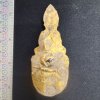 พระดอยไซขี่สิงห์โต เนื้อชินทอง เม็ดพระธาตุ กรุดอยไซ
