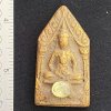 พระขุนแผนอุ้มกุมารเนื้อดิน เม็ดพระธาตุ กรุดอยไซ