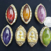 พระซุ้มกอเนื้อชิน บนเม็ดพระธาตุ