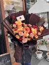 Black Orange Flower Bouquet