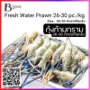 กุ้งก้ามกรามทั้งตัว 26-30 ตัวต่อกิโลกรัม (Fresh Water Prawn 26-30 pc./kg.)