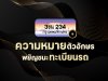 ความหมายพยัญชนะ" ใน "ทะเบียนรถ" ความหมายพยัญชนะ" ใน "ทะเบียนรถ"