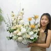 Eternal Joy Floral Basket
