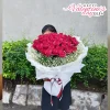 ช่อกุหลาบ 44 ดอก วาเลนไทน์