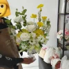 artificial flower vase
