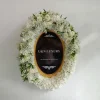พวงหรีดโทนขาวเขียว