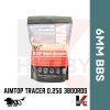 AIMTOP TRACER 0.25G 3800rds (เรืองแสง แดง)