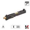VFC Fowler Industries MKII Glock 19 Gen4 GBB Airsoft Complete Upper Slide Set - Aluminium