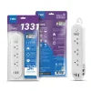 NEO รางปลั๊กไฟ 1 สวิตซ์ 3 ช่อง 2USB 1USBC รุ่น F5ST3-NE01-1331 ขนาด 3 ม. (แพ็คคู่)
