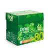 ONE GREEN กระดาษถ่ายเอกสาร 80 แกรม สีขาว ขนาด A4 (แพ็ค 5 รีม)