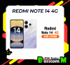 Redmi Note 14 4G ( 8GB + 256GB ) ประกันศูนย์ไทย