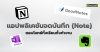 แอปพลิเคชันจดบันทึก (Note)  สำหรับสายเรียนและทำงาน