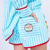 Summer Stripe Shorts (Blue)