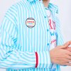 Summer Stripe Shirt (Blue)