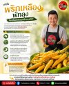 ประโยชน์ของพริกเหลืองพัทลุง สรรพคุณเด็ดและแหล่งขายส่งหาดใหญ่