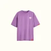 Periwinkle no rain no flower triple bear Tee