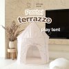 เต็นท์ปราสาท Mamamo ลาย Pastel Terrazzo พร้อมกระเป๋าพกพา