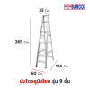 บันได BARCO รุ่นหนา 9 ขั้น