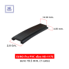 EURO ก้าน PVC สไลด์ 19.5 mm  HD-1175
