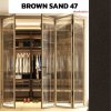BROWN SAND 47 : ชุดบานเฟี้ยมสลิม ไลน์ พรีเมียร์ PRMIER Slim LINE Bi-FOLD