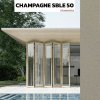 สี CHAMPAGNE SBLE 50 : ชุดบานเฟี้ยม PREMIER FOLDING DOORS