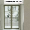 สี CHAMPAGNE SBLE 50 : ชุดบานเปิด / เปิดคู่ / กระทุ้ง EURO SERIES PREMIER