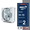 พัดลม MIRA 9" BOX FAN2SPEED M-19