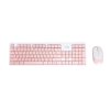 ชุดคีย์บอร์ดและเมาส์ไร้สาย ALTECLANSING ALBC6314 สีชมพู (1Y)
