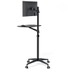 ขาตั้งโน๊ตบุ๊คพื้นล้อเลื่อน Workstation Stand รุ่นA01