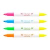 ปากกาเน้นข้อความ 2 หัว (แพ็ค4ด้าม)คละสี ME.STYLE H-2291