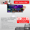 LG UltraGear™ 34" 34GX90SA-W OLED 240Hz WQHD Curved Smart webOS 0.03ms 240Hz