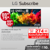 ทีวี LG QNED AI 4K Smart TV 2026