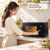 ไมโครเวฟระบบอุ่นอาหาร รุ่น MS4295DIS ขนาด 42 ลิตร สีดำ