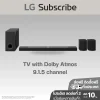 LG ซาวด์บาร์ สำหรับ TV with Dolby Atmos 9.1.5 channel รุ่น S95TR (9.1.5 CH, 820 วัตต์)