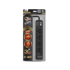 BLL B38 ปลั๊กไฟ 4 ช่อง 1 สวิตซ์รวม 3 USB + 1 Type-C สาย 5 เมตร