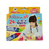 สีเทียน ตราม้า ขนาดจัมโบ้ 24สี