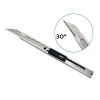 คัตเตอร์ สแตนเลส ขนาดเล็ก  30 องศา NO.2034 DELI
