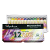 สีอะครีลิค ชุด 12 สี  ขนาด 12 มล.Silpakorn Pradit