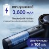 SMARTHOME พัดลมพกพา พลังแรงสูง ปรับได้ 100 ระดับ พร้อมโหมดแผ่นความเย็น รุ่น  SM-HF01
