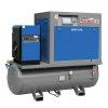 All in one screw air compressor included air filters, air dryer and air tank