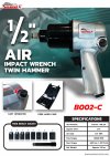 1/2 inch Air impact wrench with specification