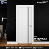 UPVC door, vertical groove work, 2 piece WMD 02LR (LOMA brand)