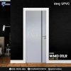 UPVC door, vertical groove work, 2 piece WMD 02LR (LOMA brand)