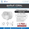 Corner urinal sanitary ware, CORAL model