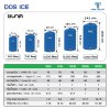 DOS above ground water tank, ICE model, size 500 700 1000 2000 3000 liters free float with every order