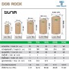 DOS ROCK water tank, opaque, anti-algae (brass threads), includes a DOS float, 20-year warranty